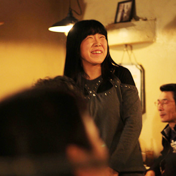 日本画家の津田さん