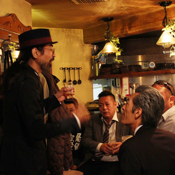 高校の同級生と。