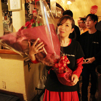 バラ重い。35本。