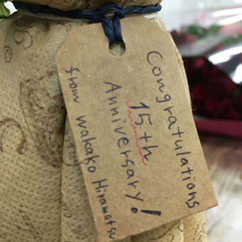 平松さんありがとう！メッセージ付き